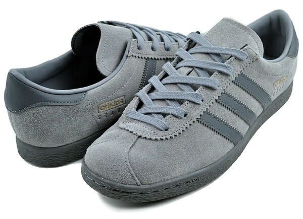 シュタット グレースリー グレーファイブ ゴールドメタリック スニーカー Tトゥシューズ オリジナルス