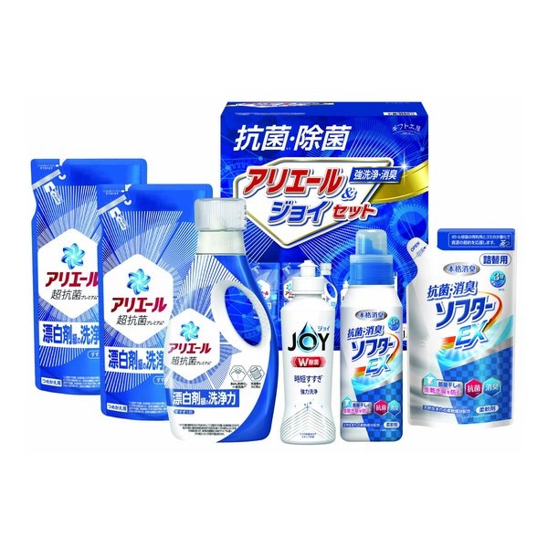 ギフト工房 抗菌除菌・アリエール＆ジョイセット 6点セット ZOA228224027