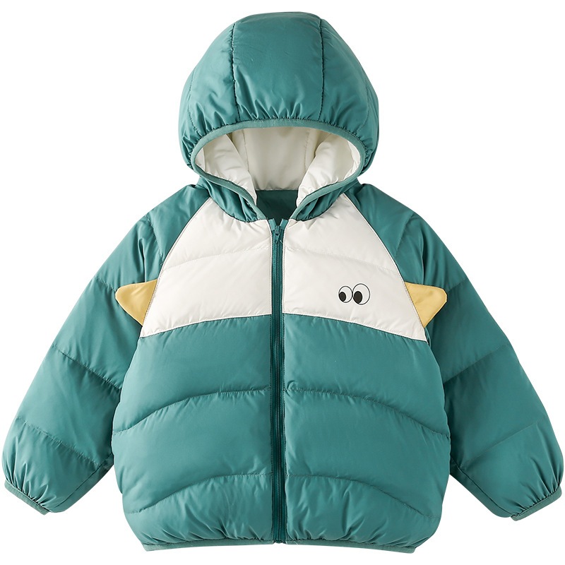かわいい暖かくて暖かい子供の冬の厚いダウンジャケット 4,887円