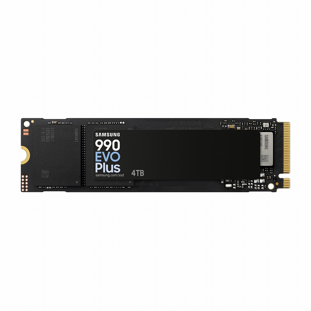 Samsung（サムスン） PCIe 4.0 x4 NVMe M.2 SSD 990 EVO Plus 4TB MZV9S4T0BIT