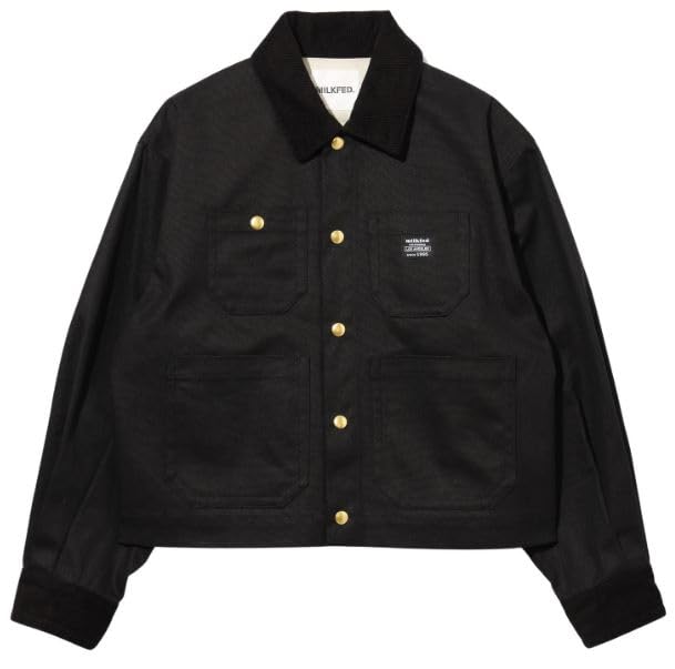 [ミルクフェド] クロップドワークジャケット CROPPED WORK JACKET