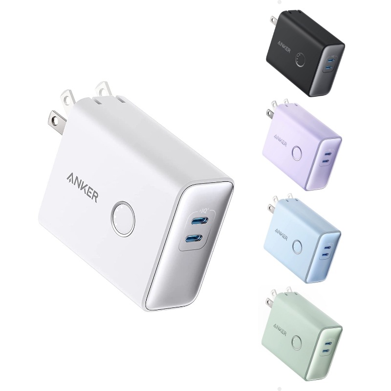 521 Power Bank (PowerCore Fusion, 45W) (5000mAh 20W出力モバイルバッテリー搭載 45W出力USB充電器)