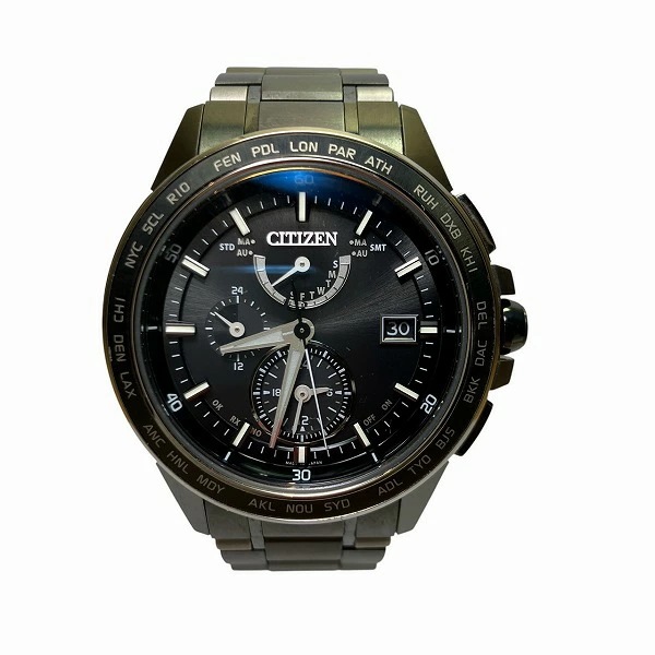 シチズン アテッサ H820-T020127 電波ソーラー 腕時計 メンズ 【中古】