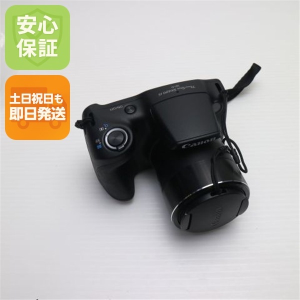新品同様 PowerShot SX420 IS ブラック コンデジ Canon 112