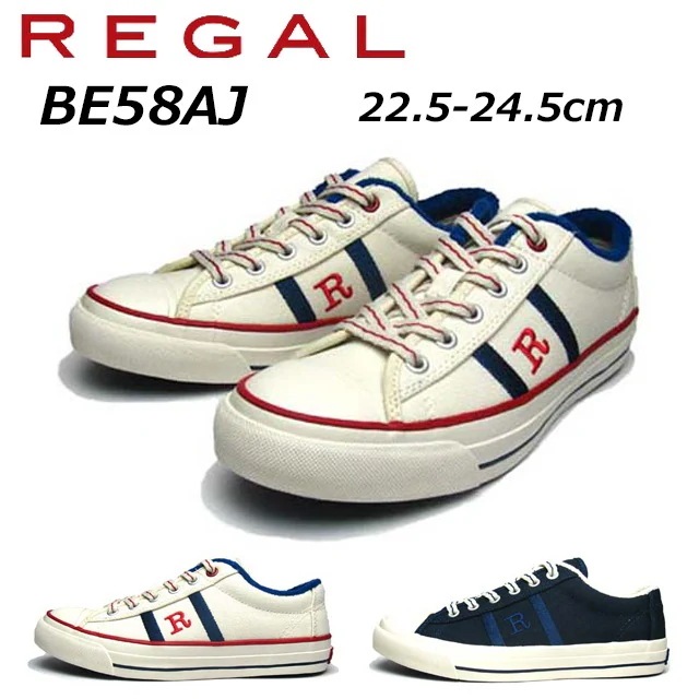 セール品 返品交換不可 リーガル レディースカジュアル 定番Rマークスニーカー BE58 AJ