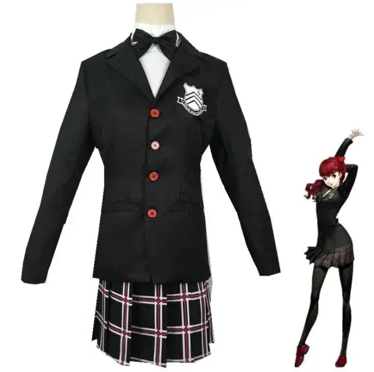 【期間特恵】セパレート コスプレ衣子大人ペルソナ5島真制服コスプレ衣常30%までに制限