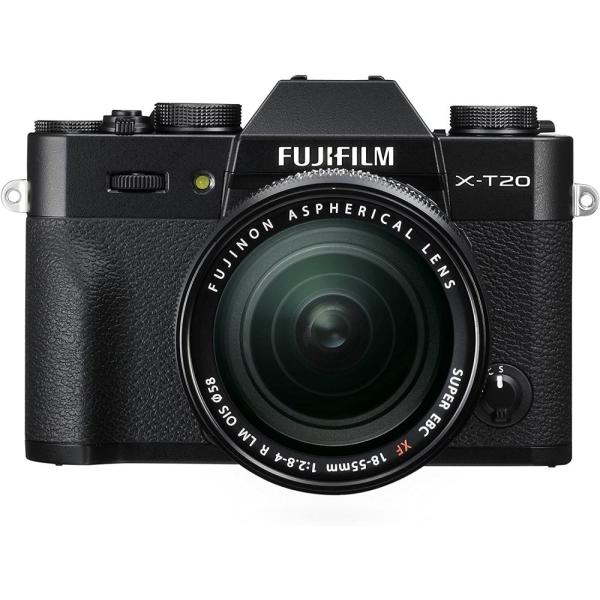 【中古】フジフィルム FUJIFILM カメラ X-T20 レンズキットブラック X-T20LK-B