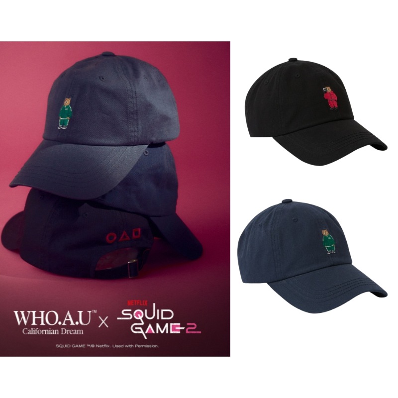 [WAU X SQUID GAME]Steve Ball Cap