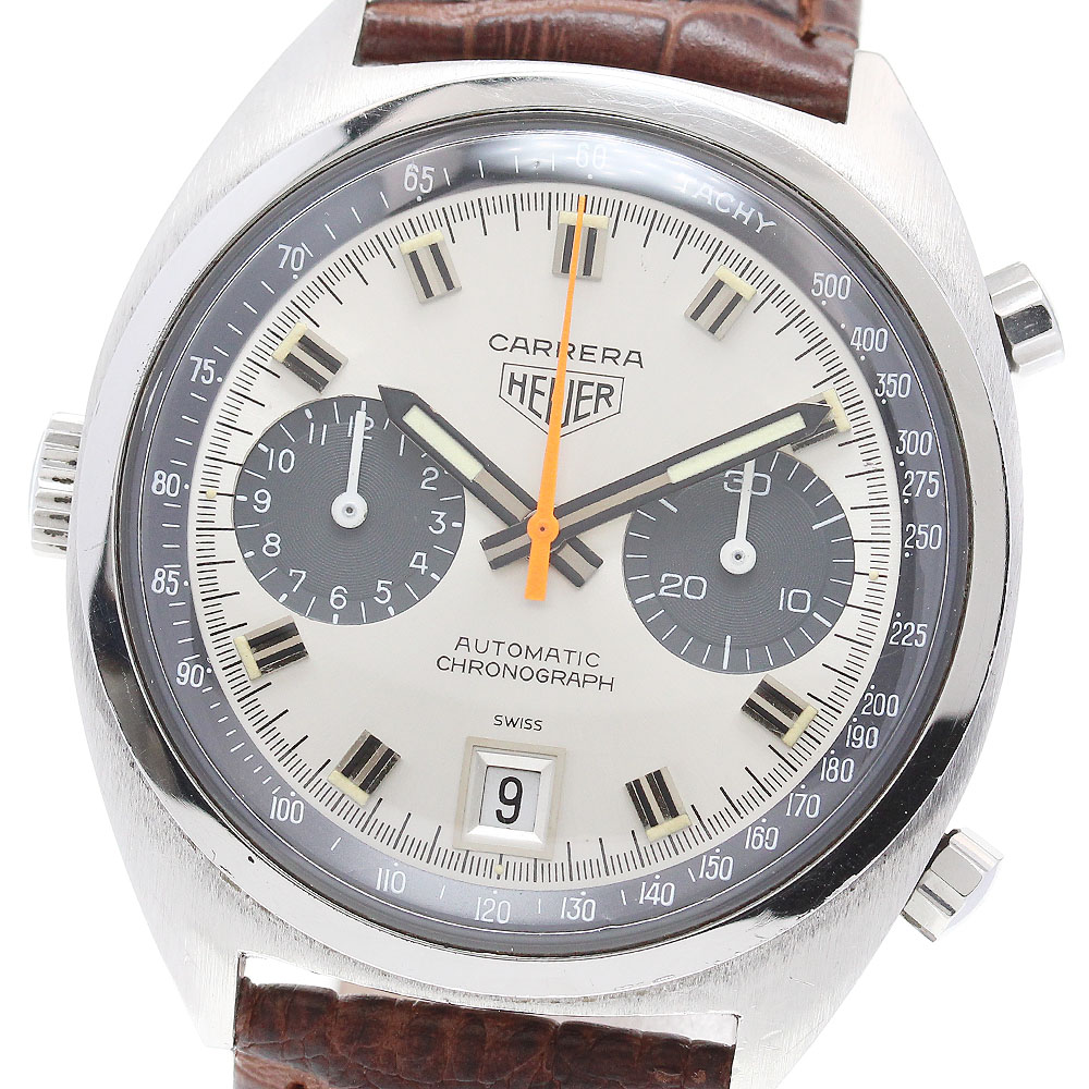 ホイヤー Heuer 1153 カレラ デイト クロノグラフ 自動巻き メンズ _844688【中古】