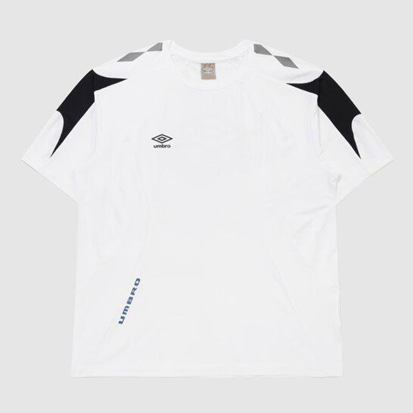 PTR メッシュフットボール半袖Tシャツ UR121SRS38 WHITE
