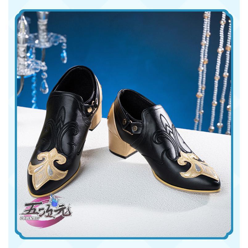 ハロウィン パーティー 仮装　原神　コスプレ　ヌヴィレット　靴