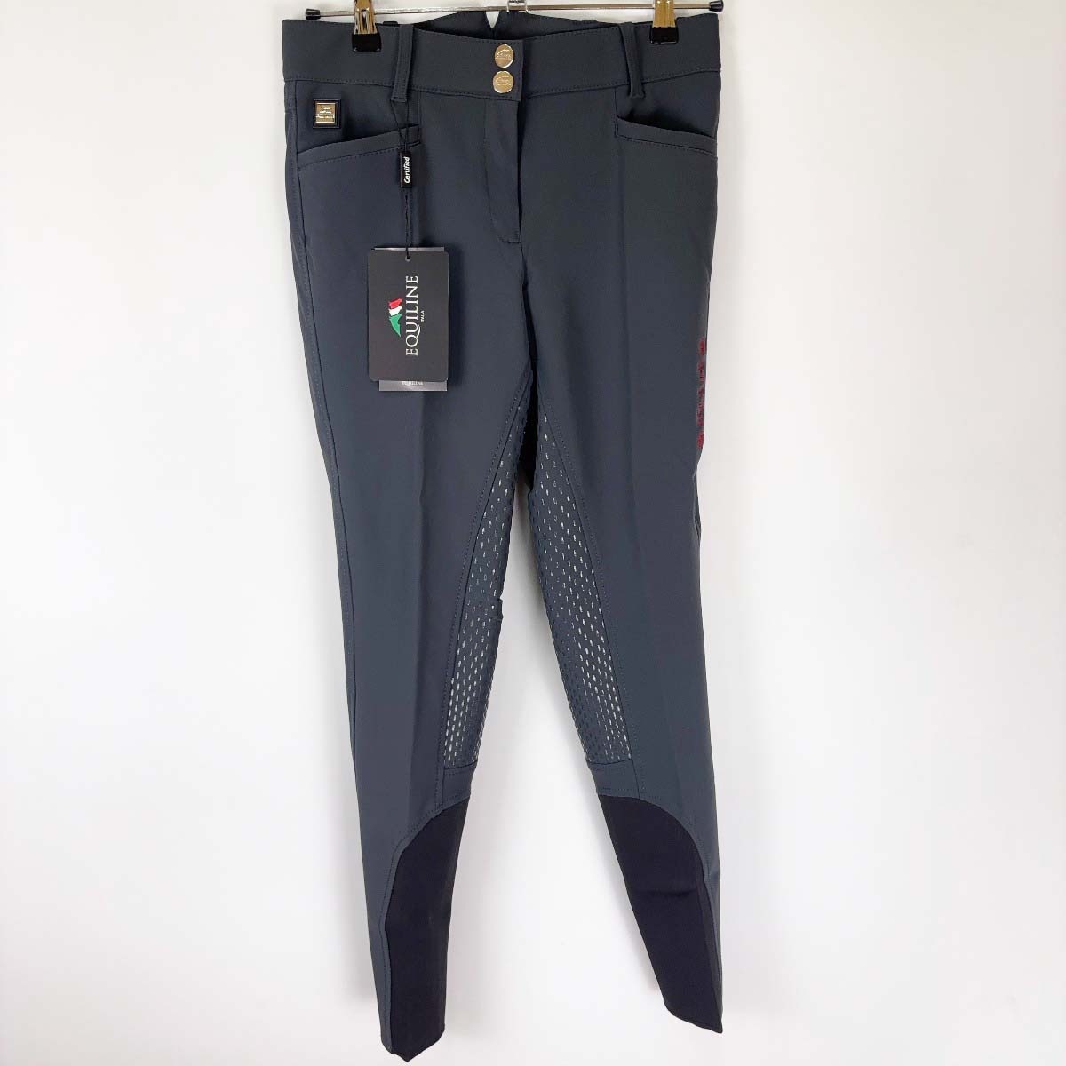 【中古・未使用品】EQUILINE エクイライン DONDER フルグリップ キュロット I44 ナイトグレー N08989 レディース 乗馬 馬術 13,104円