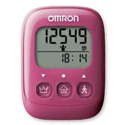 他サイト： オムロン HJ-325-PK 歩数計 ピンクの商品画像