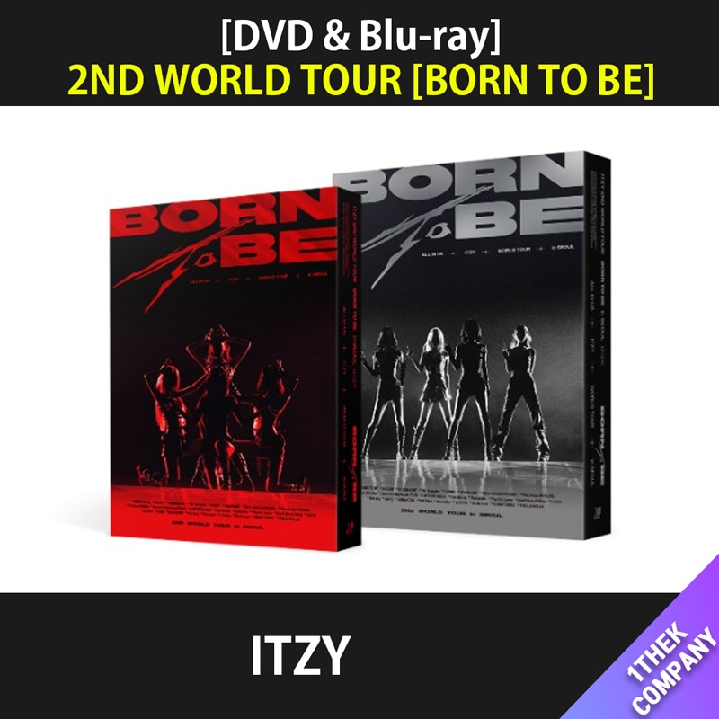 [流通/JYP特典] （選択 DVD & BLU-RAY）ITZY 2ND WORLD TOUR BORN TO BE in SEOUL