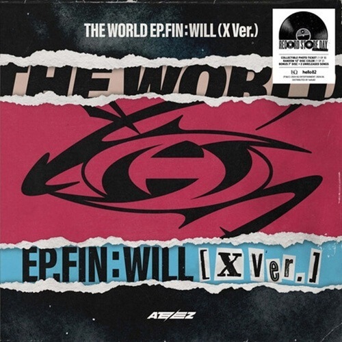 韓国音楽 ATEEZ - 2集 「THE WORLD EP.FIN : WILL」 LP