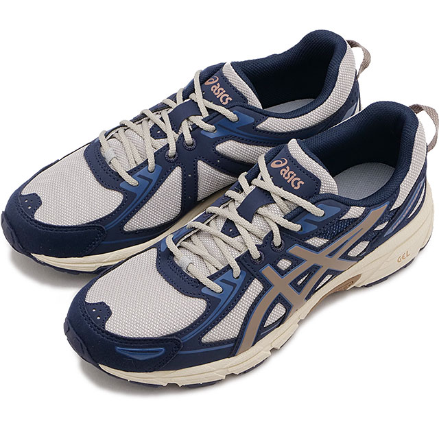 スニーカー ゲルベンチャー 6 [1203A438.024] GEL-VENTURE 6 メンズ 靴 トレイルシューズ アウトドア OYSTER-GREY/TAUPE-GREY