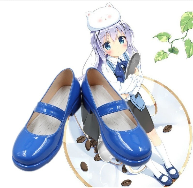 ご注文はうさぎですか　香風智乃　コスプレ　靴　ブーツ