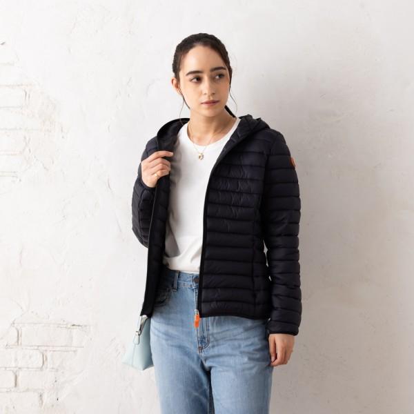 ダウンジャケット コート デイジー ブラック レディース D33620W 10000
