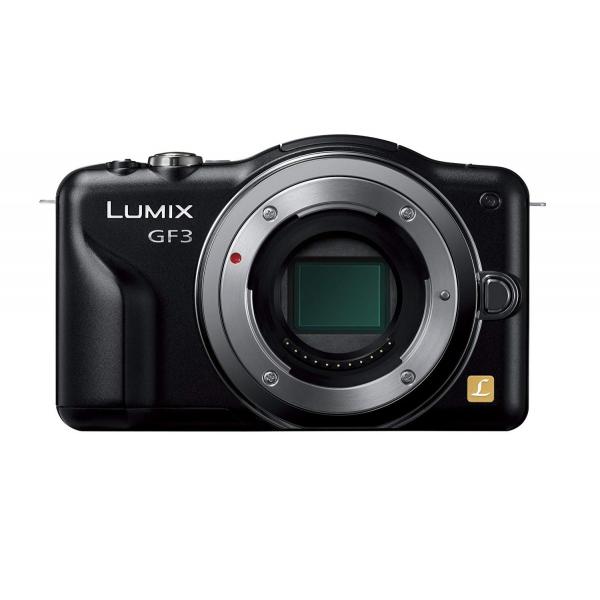 パナソニック PANASONIC DMC-GF3-K LUMIX GF3 ボディ　（箱はDMC-GF3W-Tの箱です）