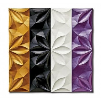 プラデック ウォール アート「ビッグフローラル」 カラフル2 PL-25014