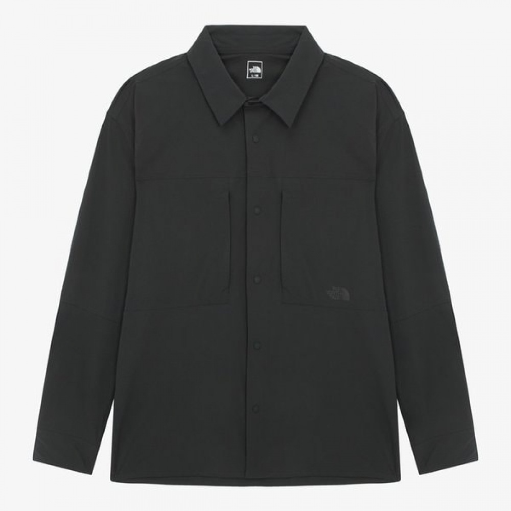 [ノースフェイス公式] NH8LR01A メンズアイスデイシャツ_チャコール