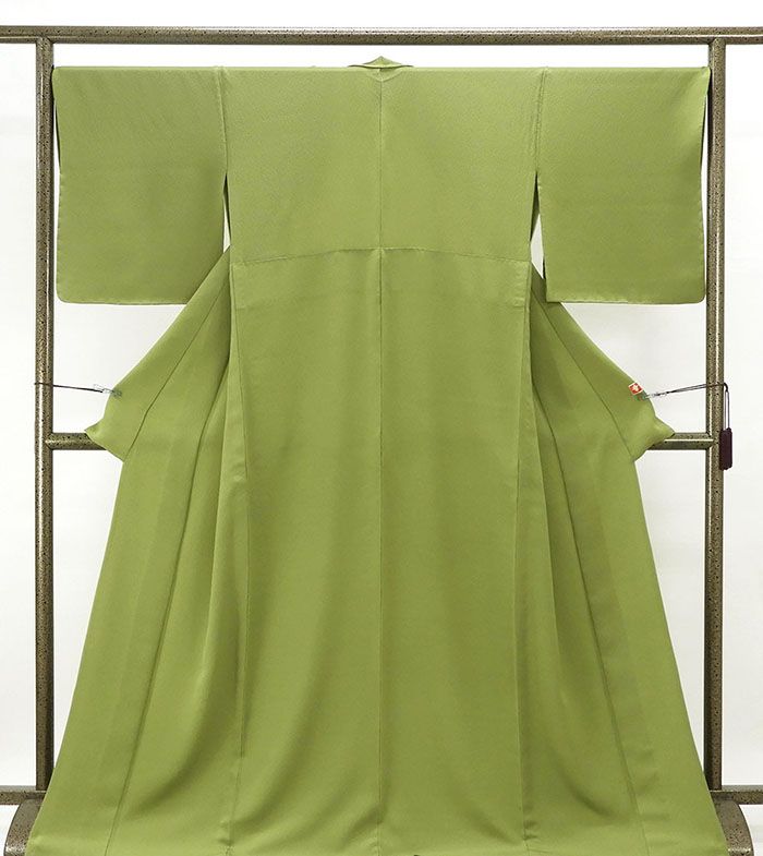 単衣 色無地 新品仕立済 正絹 単衣 花井幸子 身丈166cm 裄丈68cm 色無地 新品 仕立て上がり 着物 wa1156