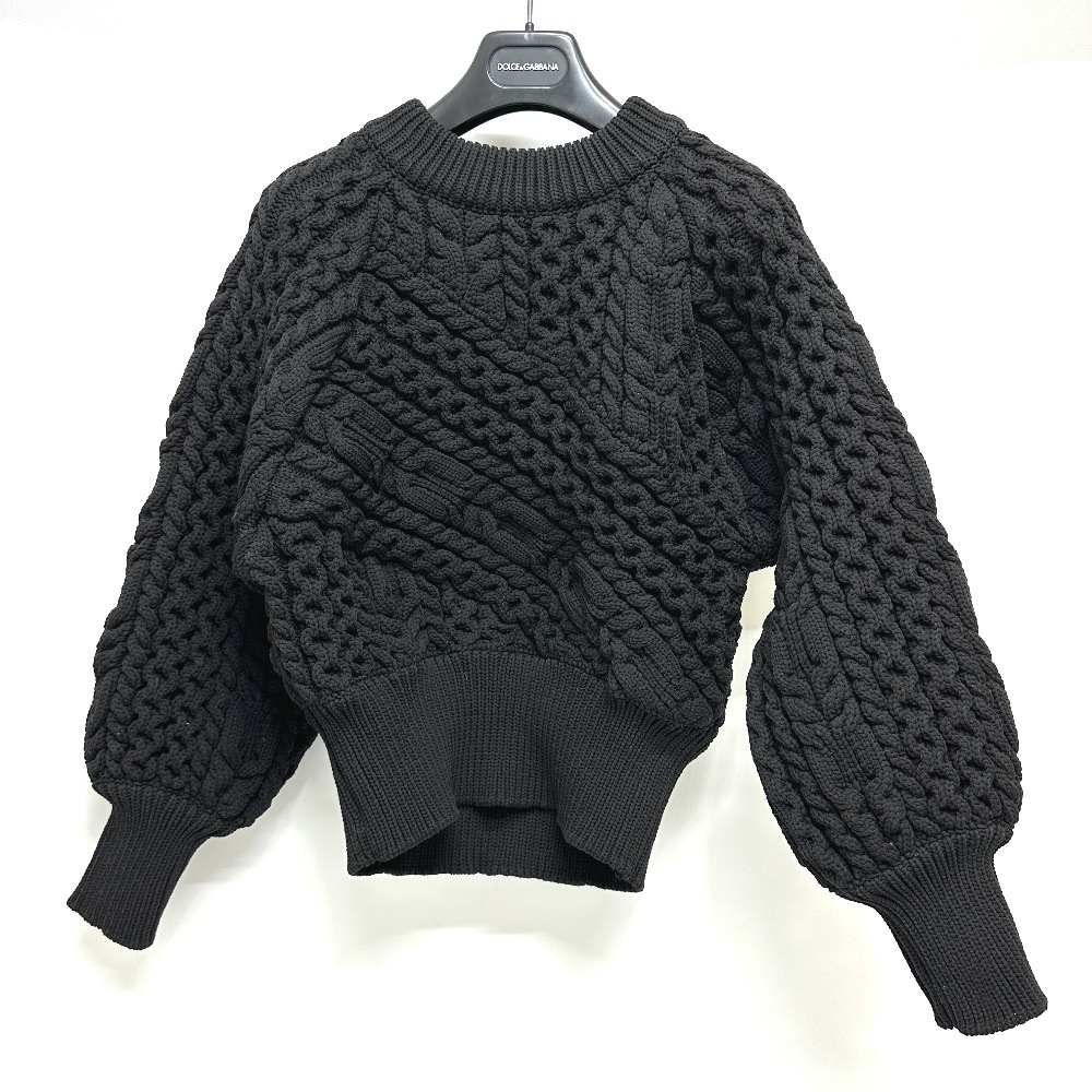 セーター 編み込み アパレル ニット ブラック