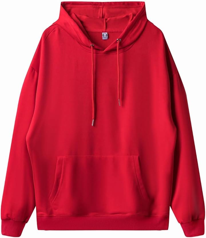 ルームウェア レディース パーカー 部屋着 ゆったり オシャレ 可愛い 長袖 フーディー フード付き(レッド, M)