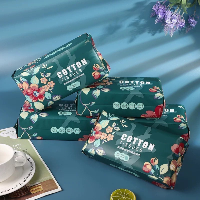 新商品を期間限定で特売する 洗顔 クレンジング クレンジングタオル厚手 (150枚入)使い捨てタオル コットン100%乾湿両用