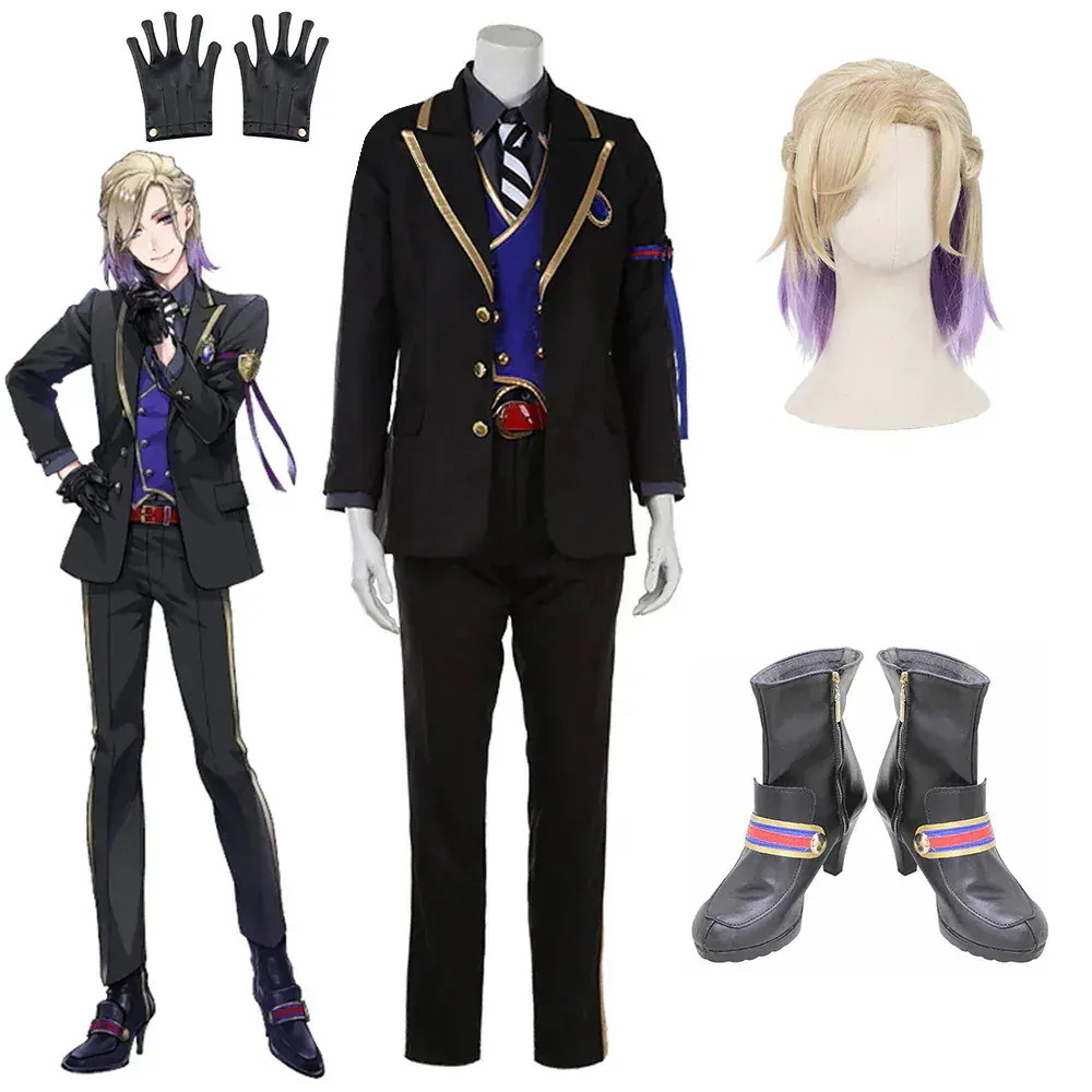 ツイステッドワンダーランド ツイステ ポムフィオーレ寮 ヴィル シェーンハイト Vil Schoenheit 白雪姫 制服 コスプレ 衣装 ハロウィン クリスマス
