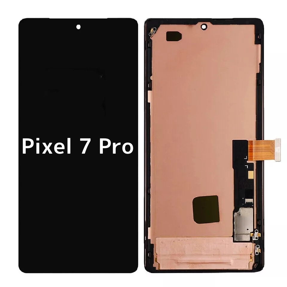 Google Pixel 7 Pro 液晶パネルLCD ディスプレイ タッチスクリーン 修理交換用パーツブラック