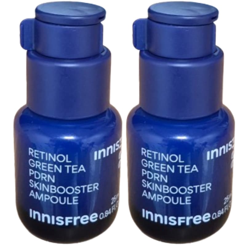 レチノール グリーンティー PDRN スキンブースター アンプル 25ml 2個