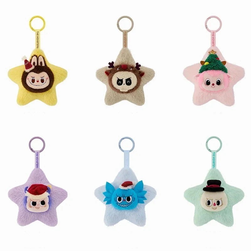 公式正規品POP MART LABUBU THE MONSTERS Sparkly Plush Pendant らふぶ 光沢のあるぬいぐるみペンダント LEDライト ガチャポン ブラインドボックス