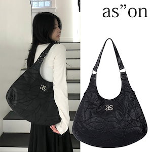as\"on ホワイトレザー ショルダーバッグ　　アズオン　ason 韓国 as on ホワイトレザー ショルダーバッグ アズオン ason 韓国