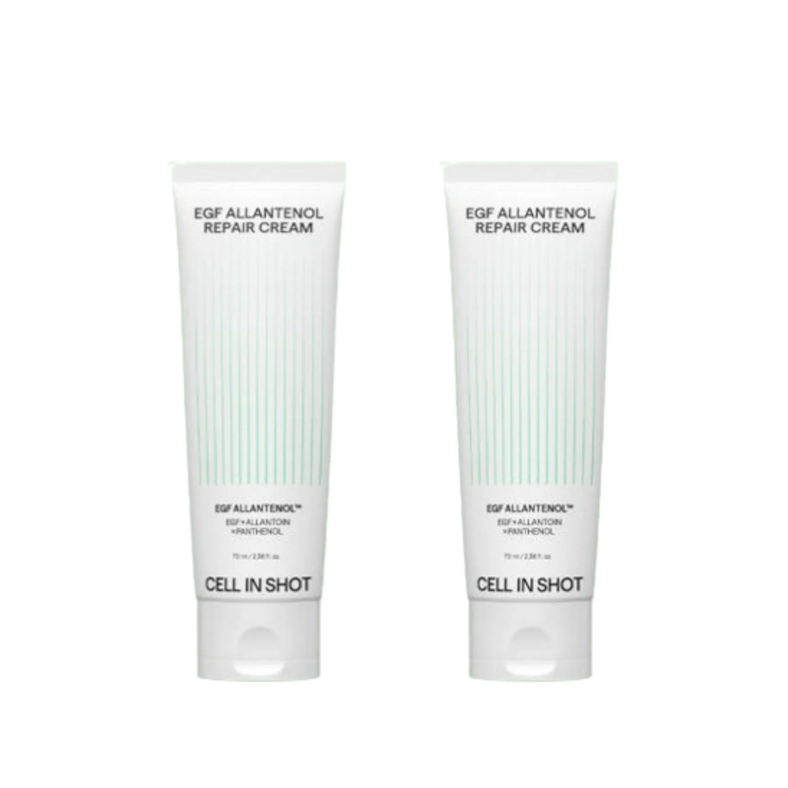 EGF アランテノール リペアクリーム 70ml+70ml #鎮静クリーム #ダメージケア #トラブルケア