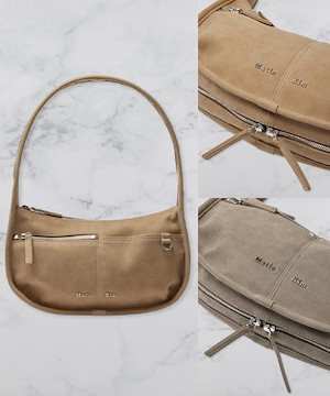 無料配送 ◆ MATIN KIM ◆ SUEDE MULTI POUCH MATIN KIM | 마뗑킴 Matin Kim Suede Multi Pouch Mini Shoulder