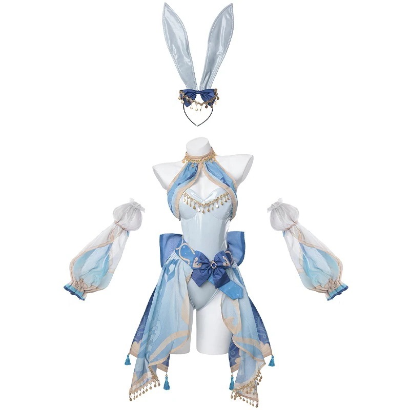 原神　ニィロウ　コスプレ　バニーガール　衣装