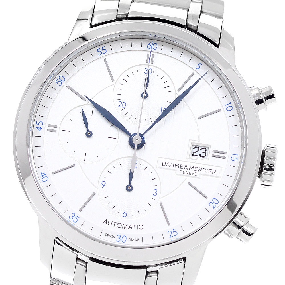 ボーム＆メルシェ Baume & Mercier MOA10331 クラシマ クロノグラフ 自動巻き メンズ _943187【中古】