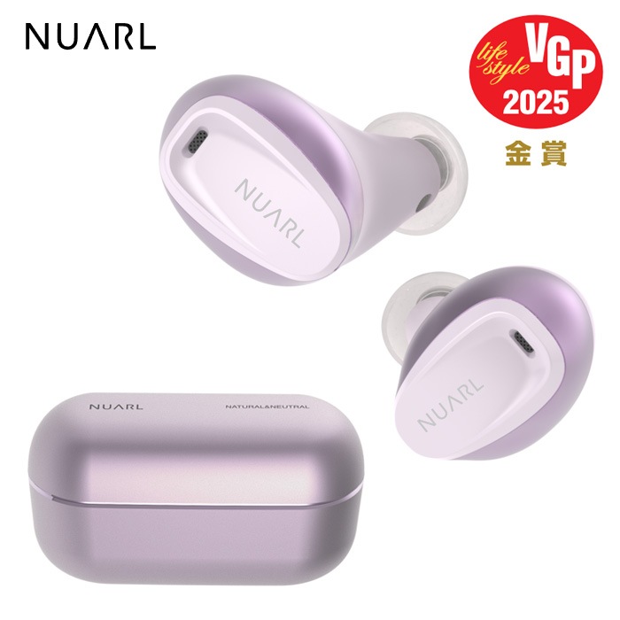 完全ワイヤレスイヤホン N6Lite ヌアール エヌシックスライト N6LITE-PL パープル