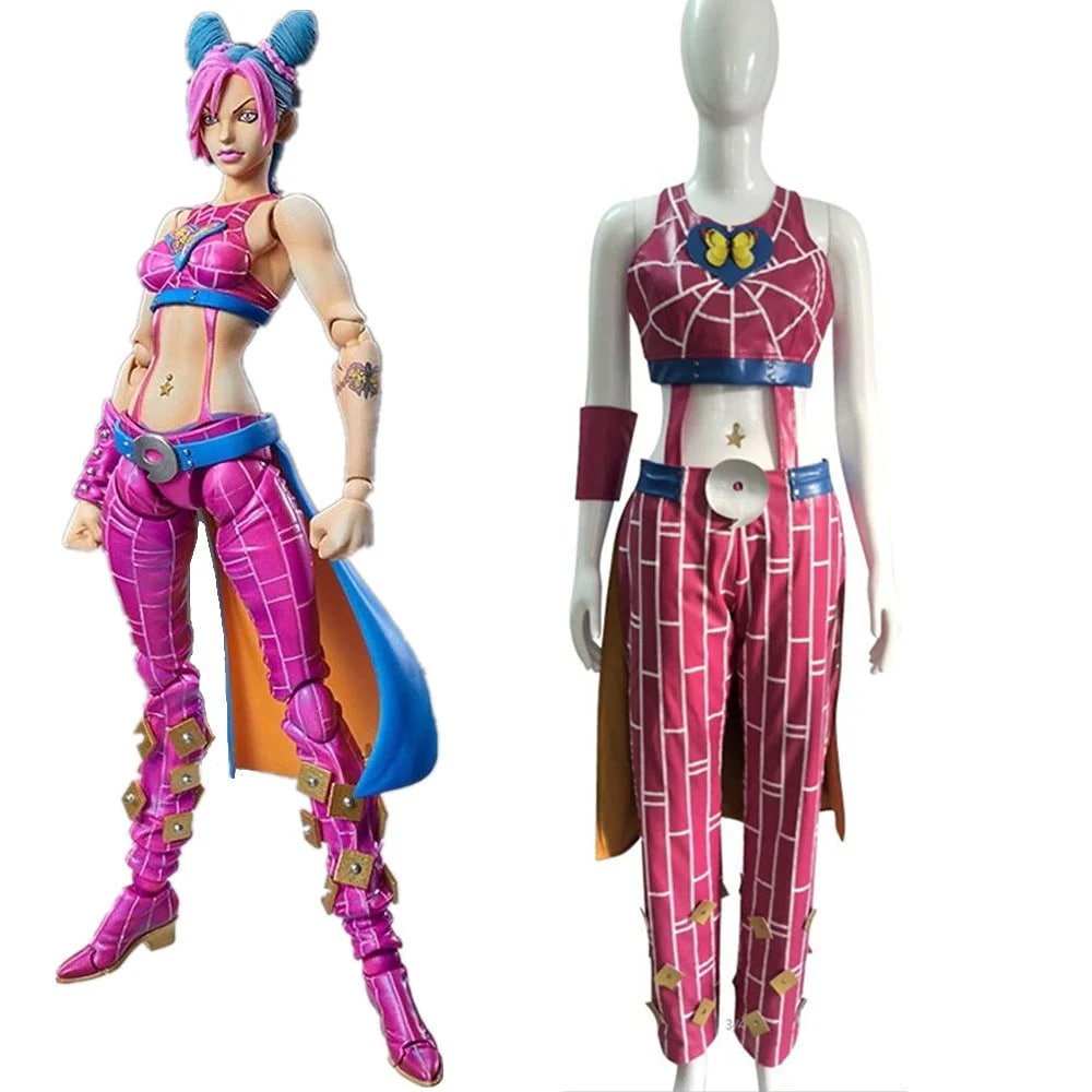 ジョジョの奇妙な冒険 JOJOS BIZARRE ADVENTURE 空条徐倫 コスプレ衣装 くうじょう ジョリーン コスプレ コスチューム品質良い 店舗お勧め