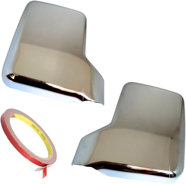 キャリイ ミラーカバー 予備の両面テープ付 DA16T DA63T トラック サイドミラー キャリィ キャリー CARRY メッキ仕上げ( シルバー)