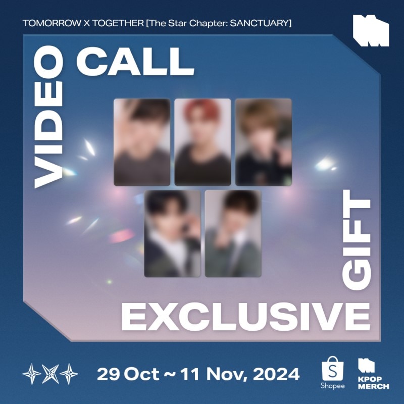 【KPOPMERCH特典】 特典5種セット/ 特典のみ購入 / ONLY特典 / TXT - The Star Chapter : SANCTUARY / TOMORROW X TOGETHER