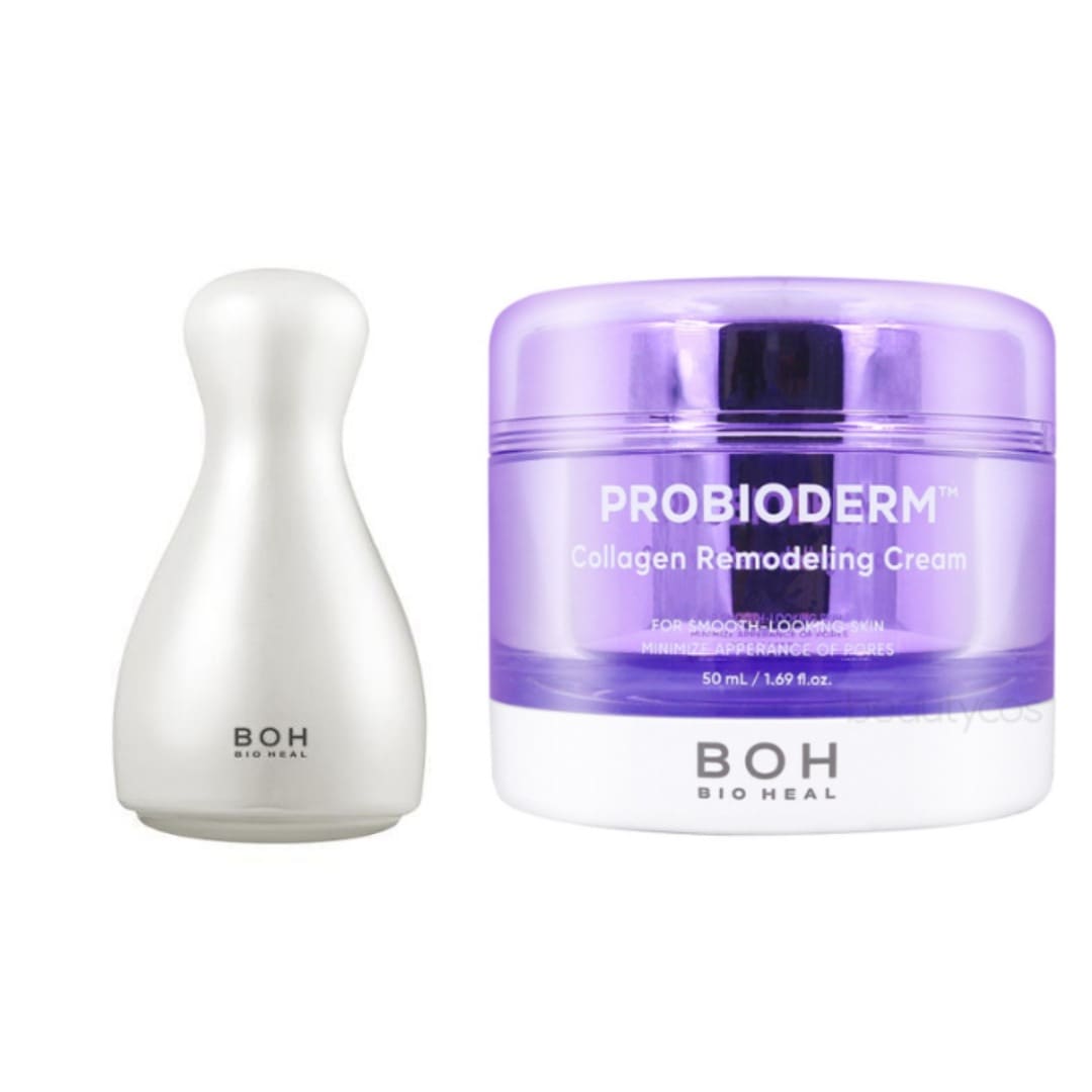 クーリングマッサージャー/1個+プロバイオダームコラーゲンリモデリングクリーム,50ml
