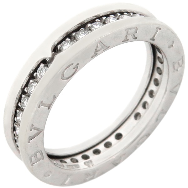 ブルガリ BVLGARI リング 指輪 ビーゼロワン B-zero1 ダイヤリング XS K18WG ホワイトゴールド #53(JP13) 750WG 18金 12号 329348【中古】 140,595円