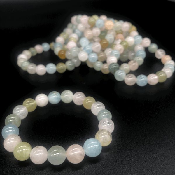 ブレスレット レディースアクセサリー アクセサリー ファッション ミックスベリル 天然石 10mm 7,913円