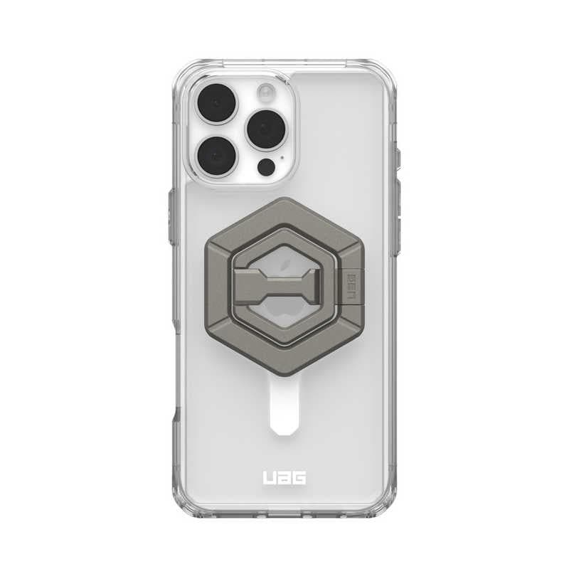 UAG iPhone 16 Pro Max 耐衝撃ケース MAGSAFE対応 PLYO (スタンド同梱) アイス/ホワイト UAG-IPH24LA-YMS-I-S