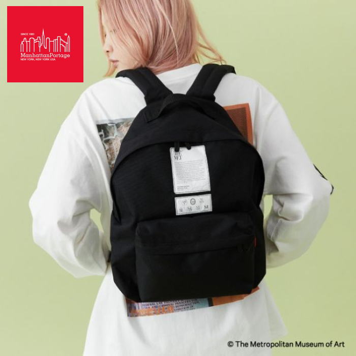 正規品 リュック ビッグアップル バックパック MD THE MET ブラック 1210-MET BLK