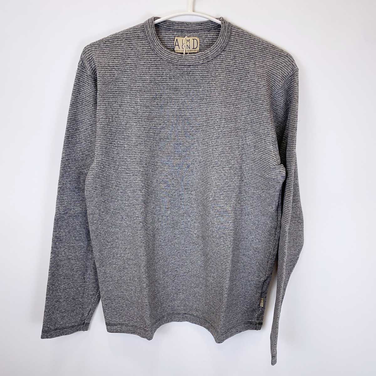 【中古・未使用品】Almond Surfboards & Design アーモンド サーフボード デザイン RIB KNIT LS リブ ニット ロングスリーブ M ブラック TK2142 ユニセック 4,758円