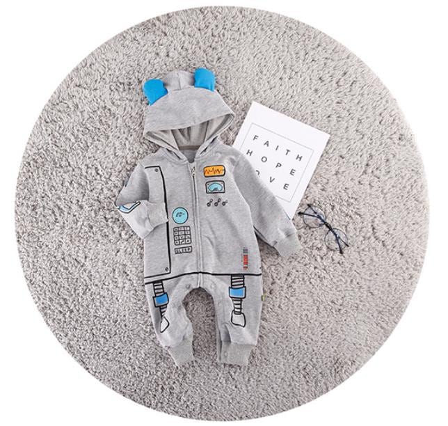 男ロンパース 赤ちゃん 子供服 ベビー服 新生児 春 1912