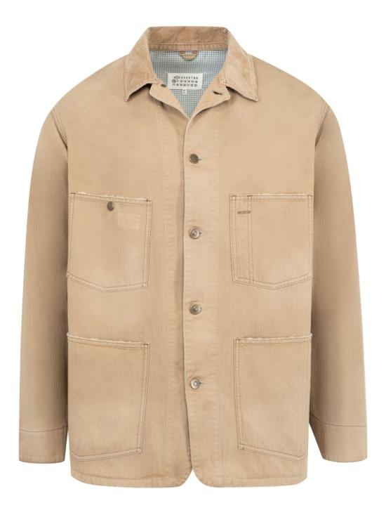 MAISON MARGIELA Men Suit Jackets S50AM0646 M30024964 Beige